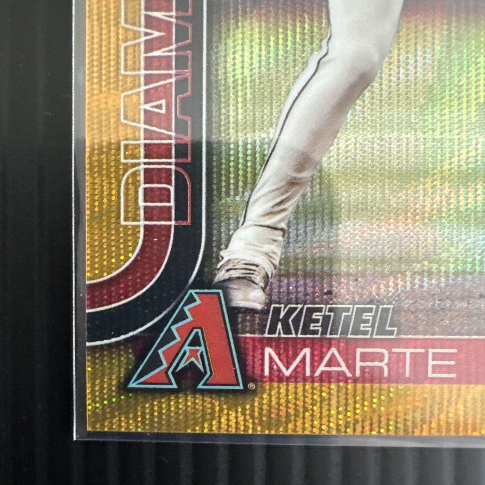 Ketel Marte Gold Wave Refractor /50 2025 Topps Chrome Diamondbacks