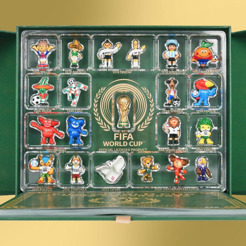 FIFA2026 World Cup Mascots Gift Boxes Desktop Collection Ornaments Birthday Gift