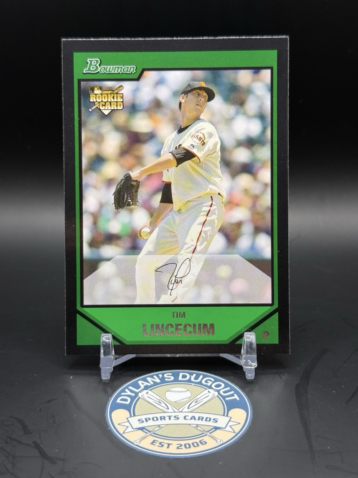 2007 Bowman Draft Picks & Prospects – Tim Lincecum #BDP11 (RC)