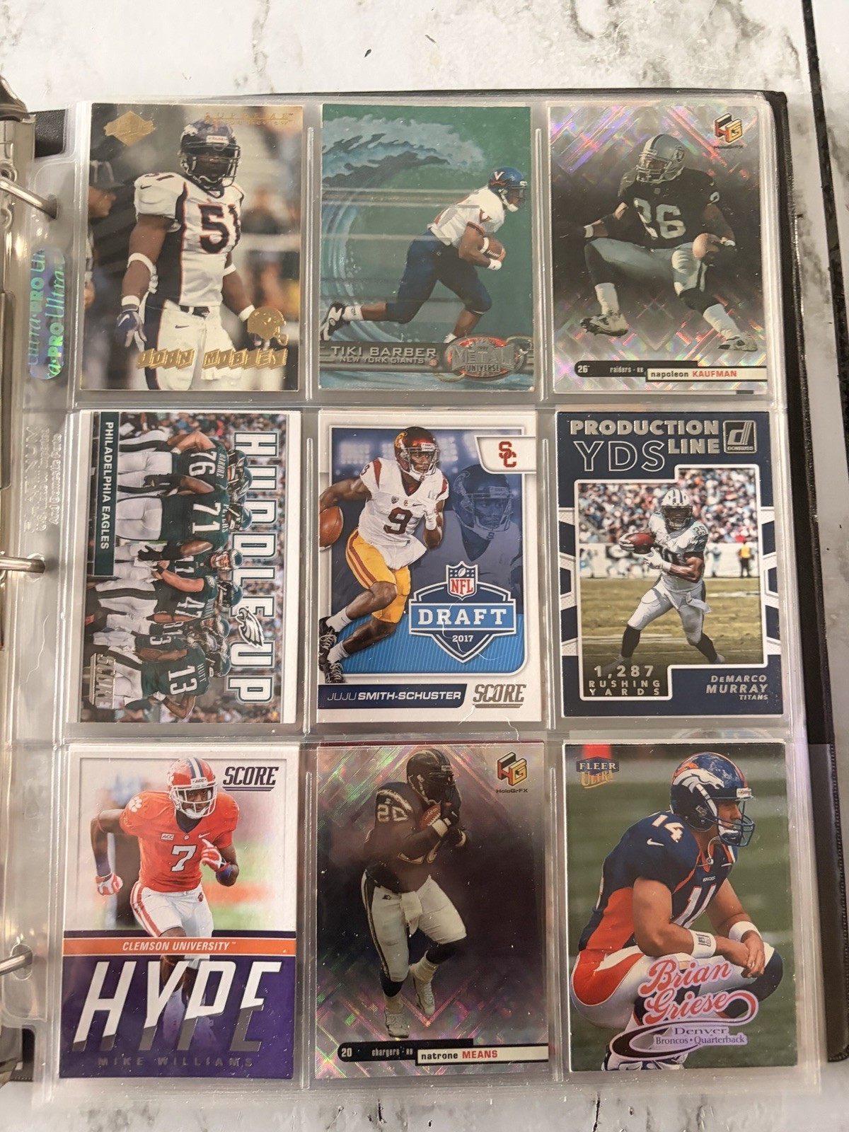 Sports Card Mixed Lot Baseball, Basketball, Football Various Brands Years