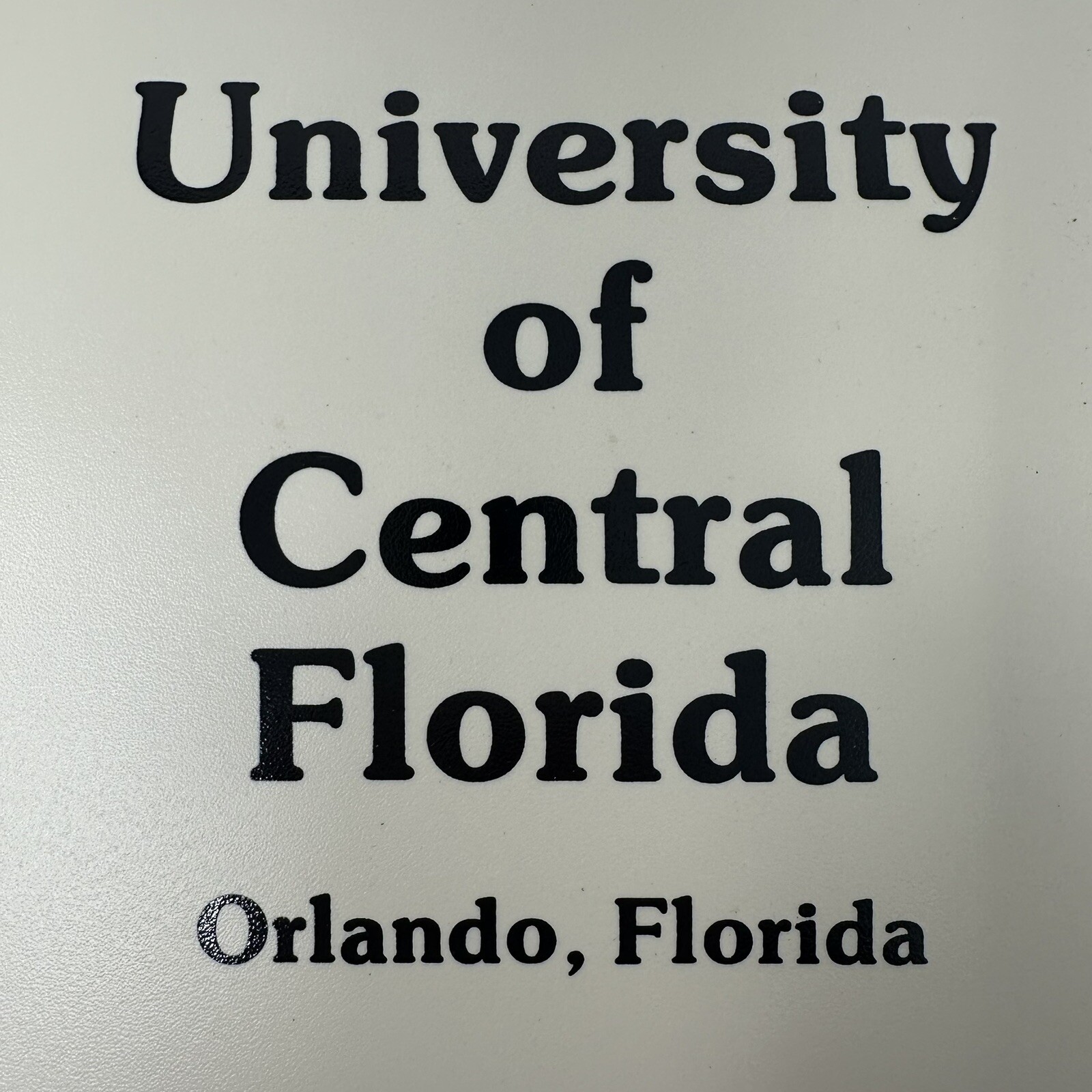 Vintage UCF University of Central Florida 3-Ring Binder 1″ 1990 RARE (Pack of 3)
