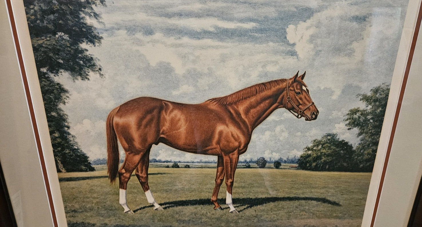 1973 Richard Stone Reeves Secretariat Lithograph S/N, 836/850, Turcotte, Laurin