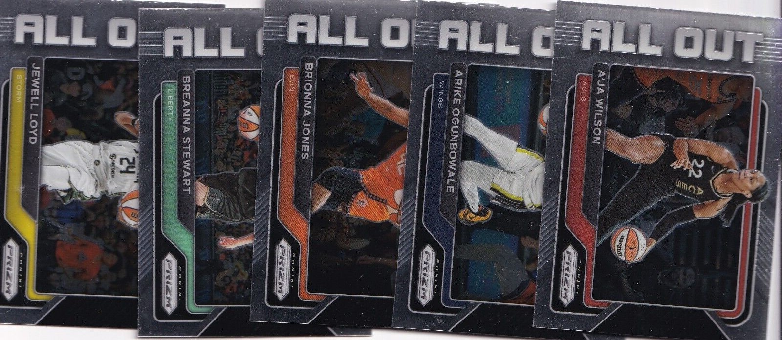 2023 Panini Prizm WNBA -All Out Inserts- YOU PICK/CHOOSE-FINSIH YOUR SET