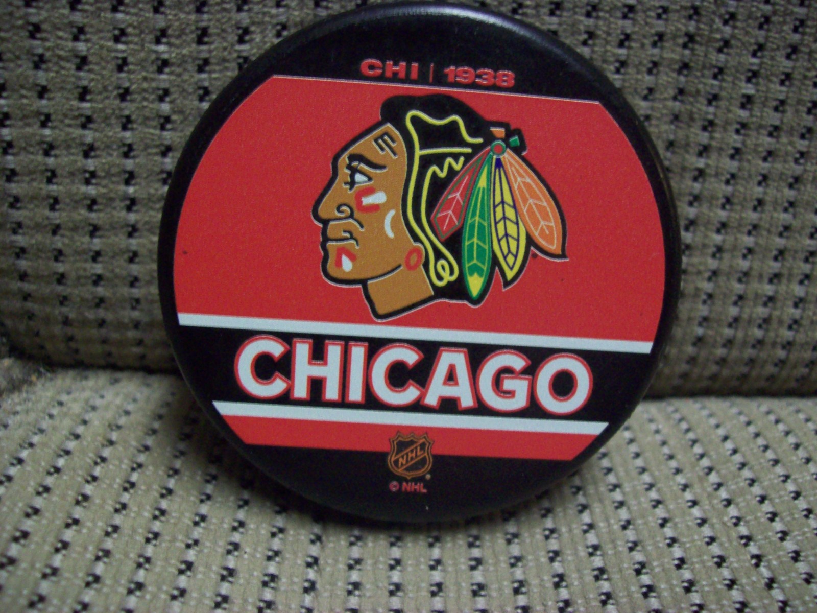 Chicago Blackhawks Special Edition Souvenir Hockey Puck by Wincraft