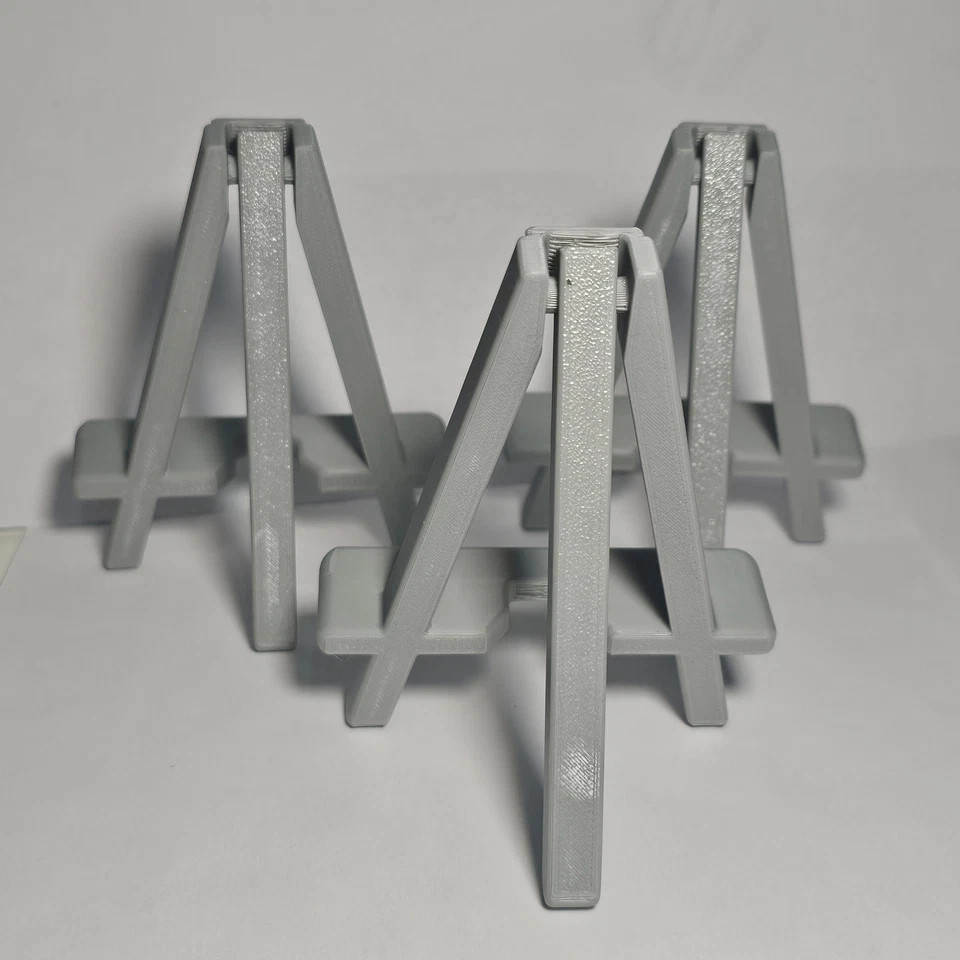 Mini Easel Stand (3) Customizable Trading Card Holder