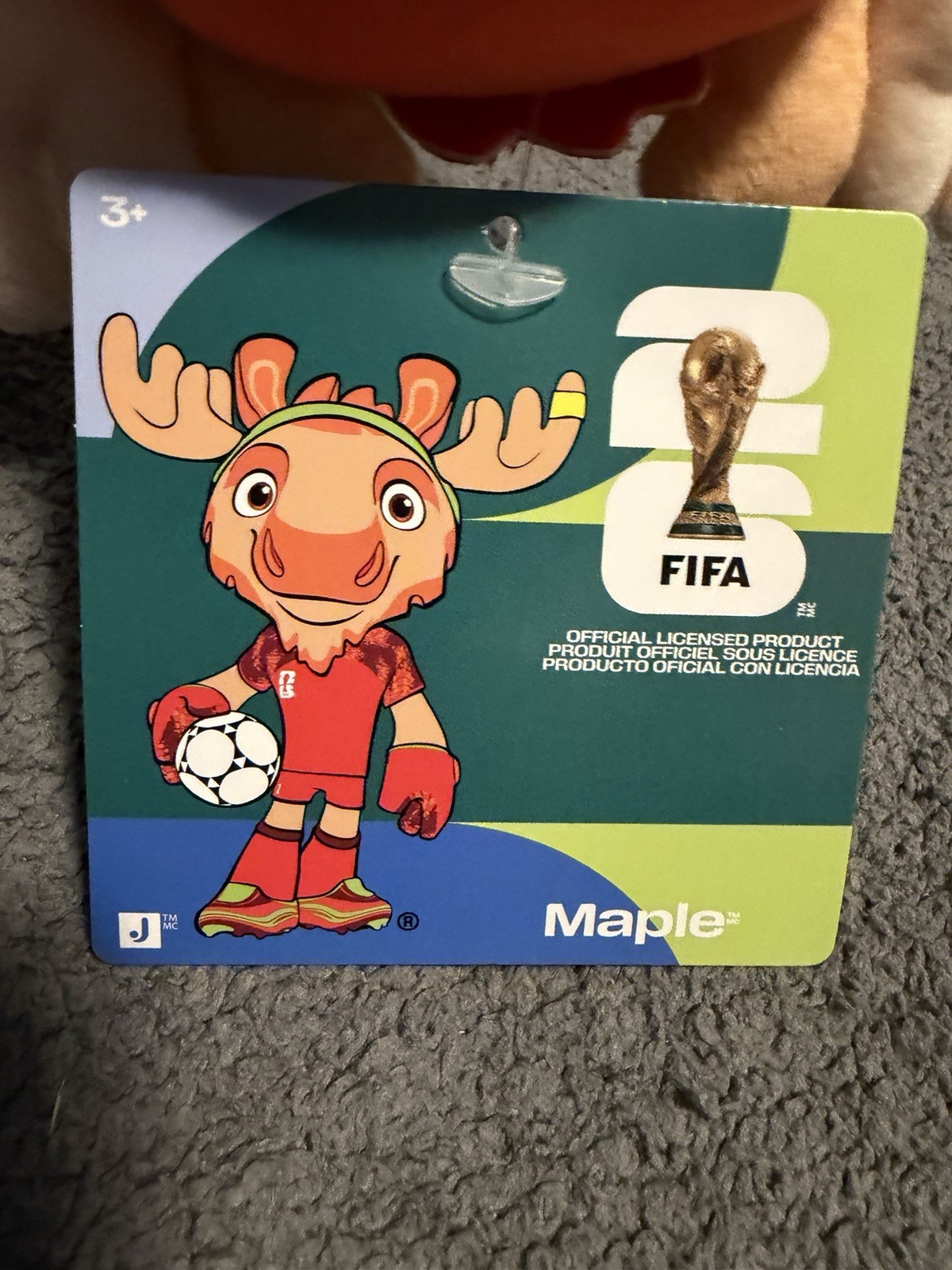 FIFA World Cup 2026 Mascot 8” Plush Complete Set Zayú Maple Clutch Jazwares NWT