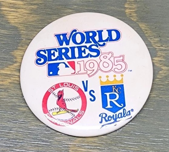 1985 World Series Button