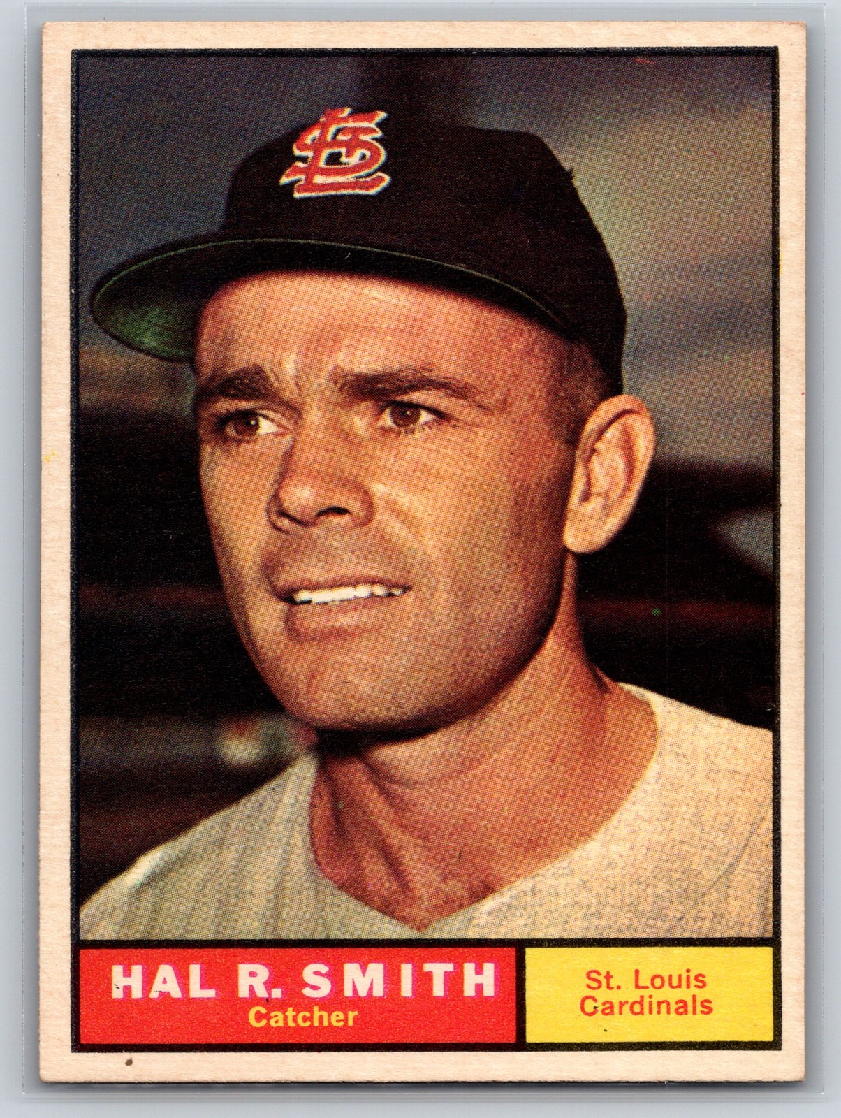 1961 Topps #549 Hal R. Smith St. Louis Cardinals