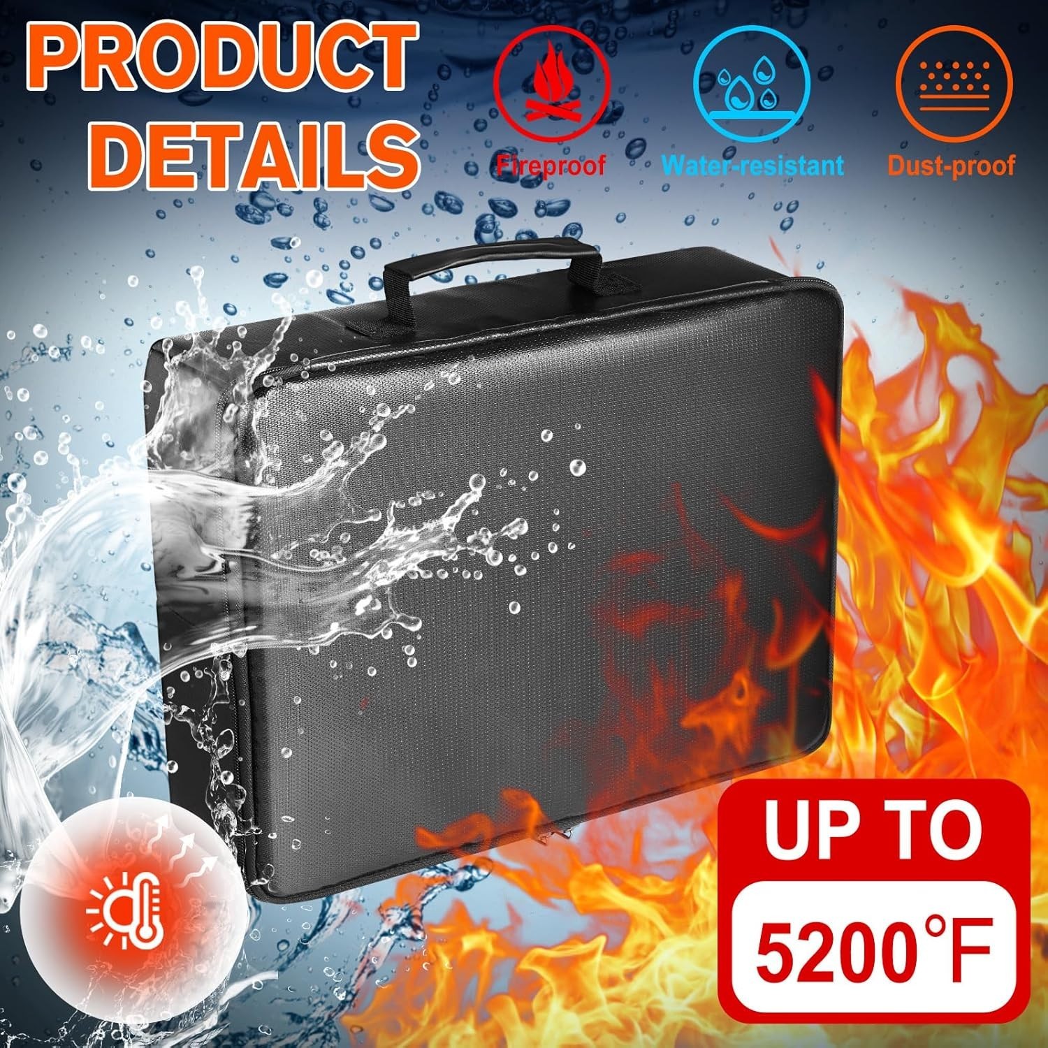102+ 4 Row Graded Card Storage Box with Combination Lock, Waterproof and 5200…