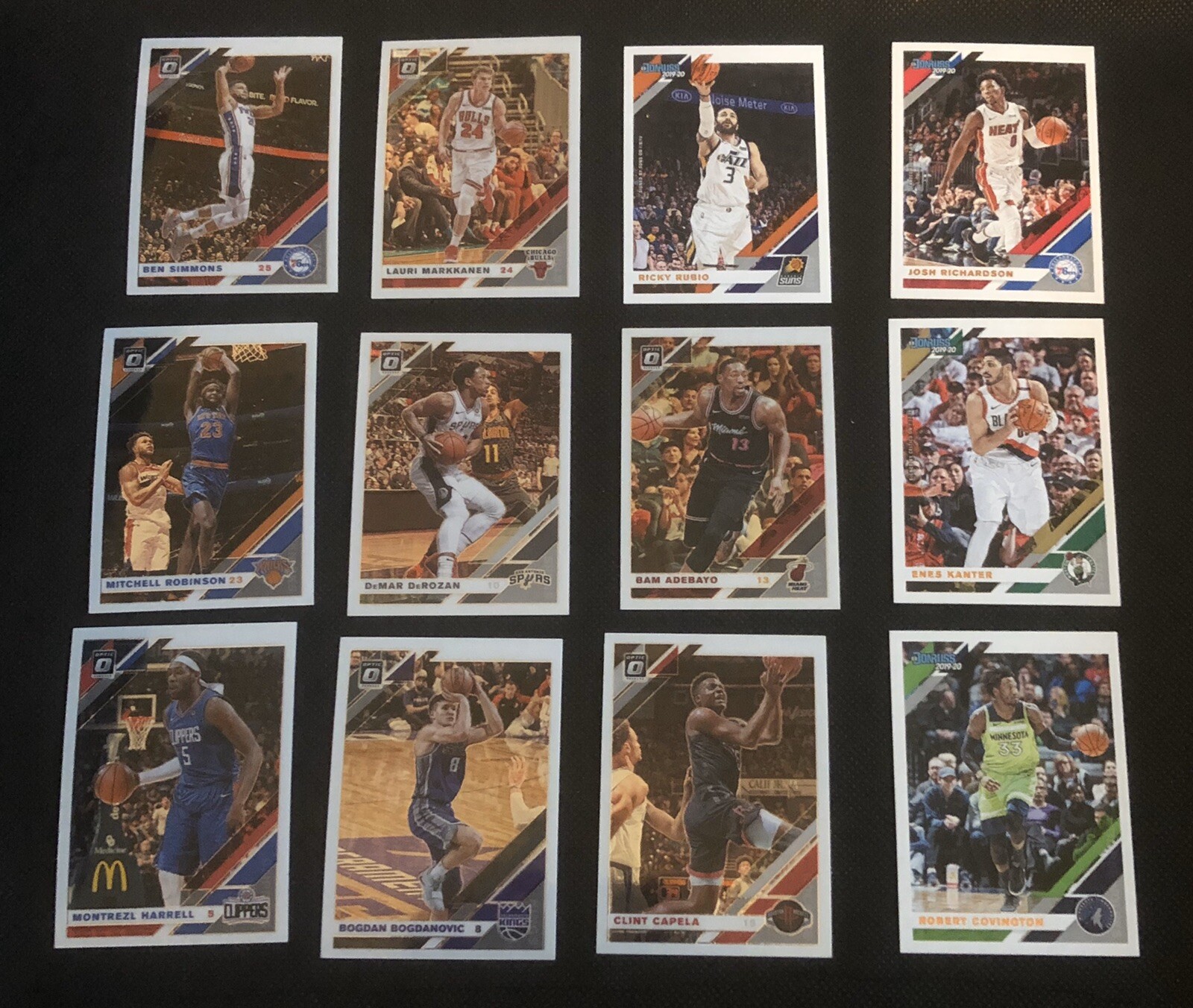 Lot Of 50 NBA Basketball Cards. All Within The Last 4 Years. (1) Kobe Guaranteed