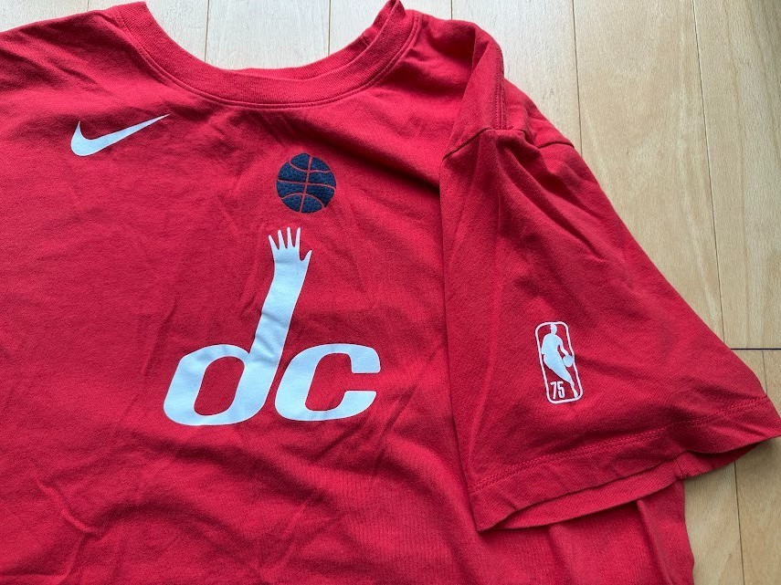 Mens Nike Dri Fit Washington Wizards DC Basketball T Shirt Size Large