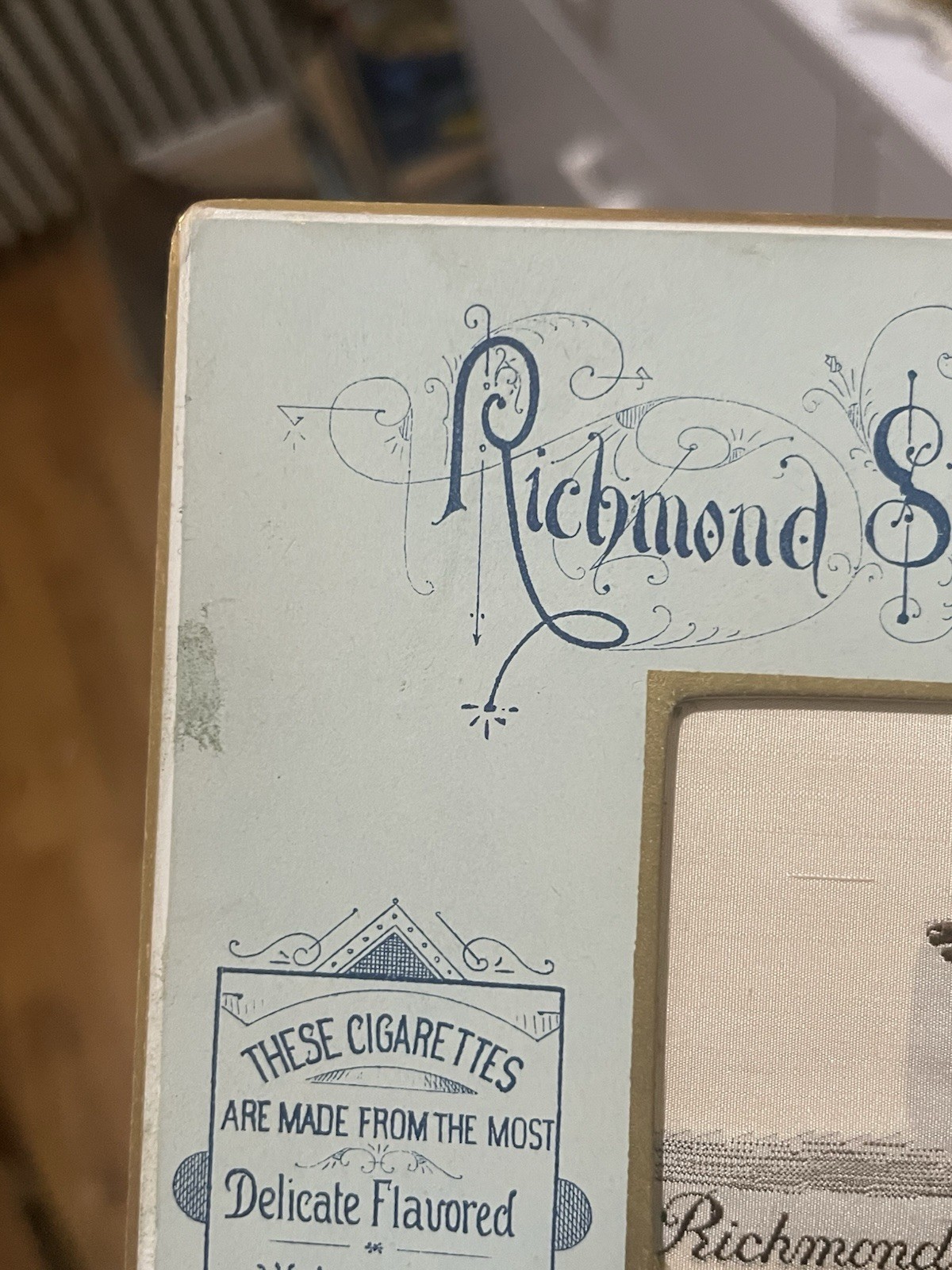 1800s Allen & Ginter Richmond Cigarettes are the best. ONLY 1 EXISTS! STUNNING!!