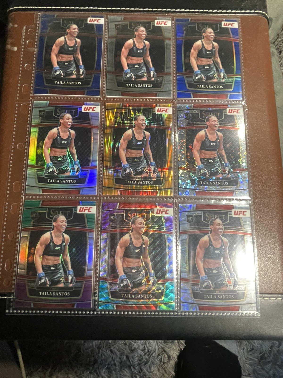 Taila Santos Collection🔥119 Cards| 27 Autos |56 Numbered PSA 10 Pop 1 Silver RC