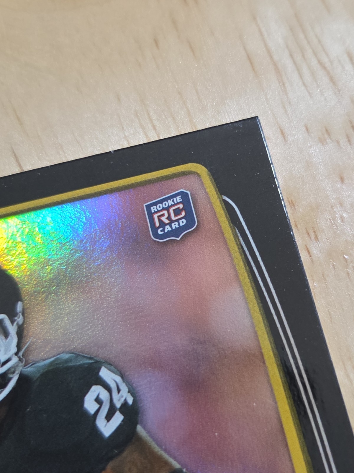 2013 Bowman LE’VEON BELL Black Rainbow Foil #123 Rookie Steelers SP