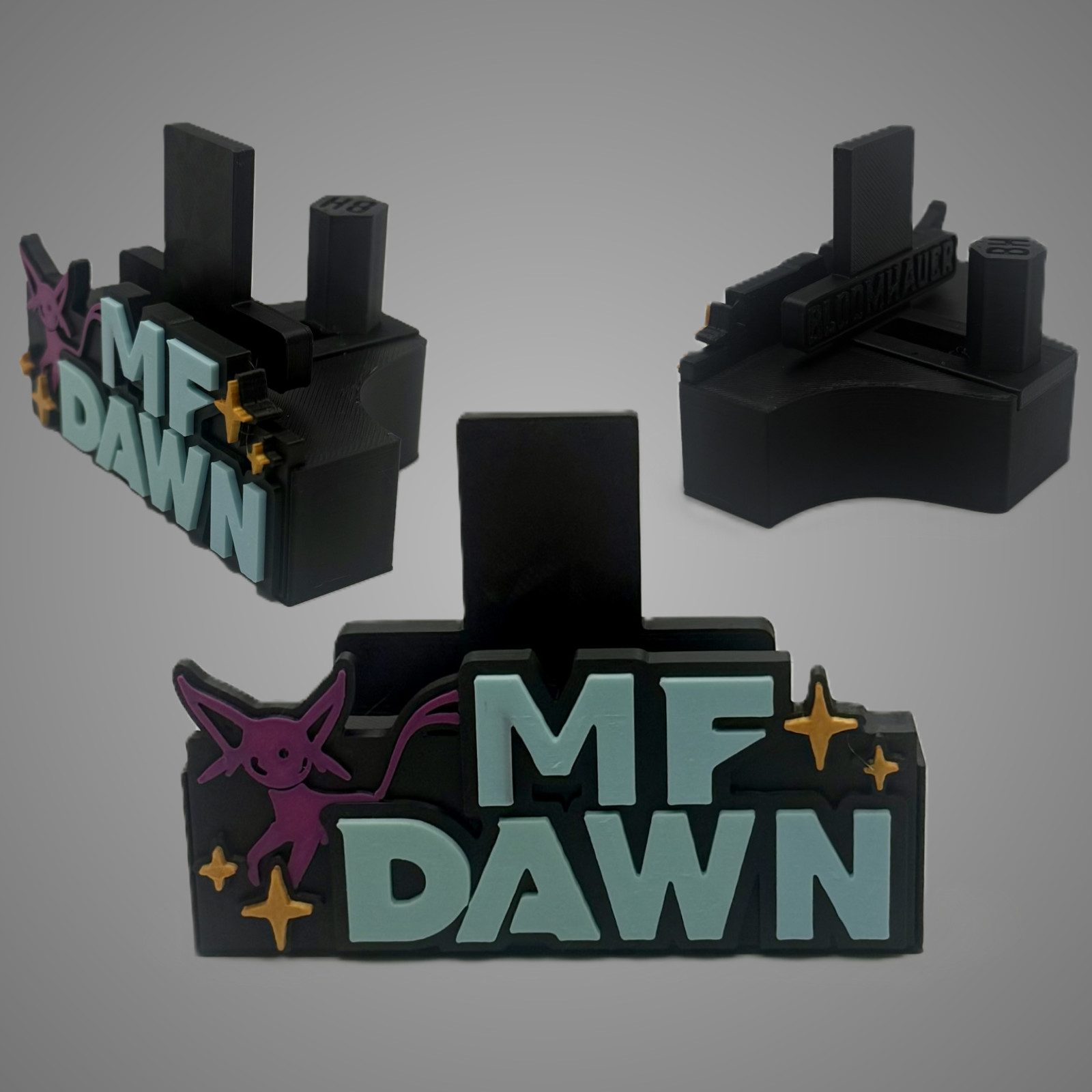 Custom Made Card Display Stands! Can Hold All Types Of Cards! Custom Logo Design