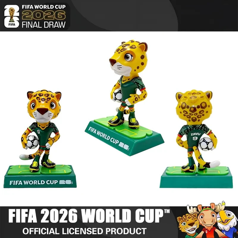 9cm/3.54in 2026 FIFA World Cup Official Licensed Mascot Set
