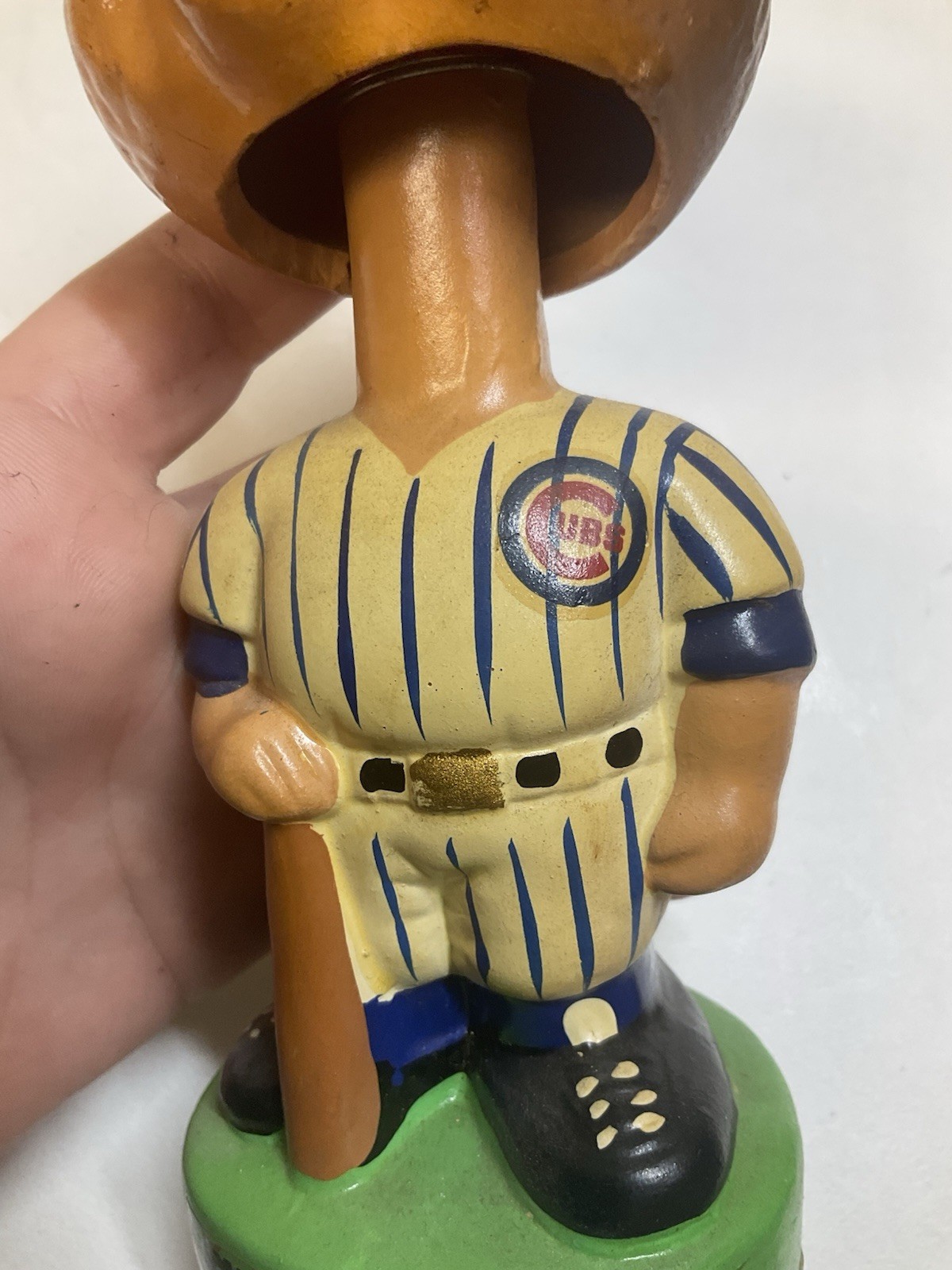 Vintage 1960s Chicago Cubs Mascot Bobblehead Nodder MLB