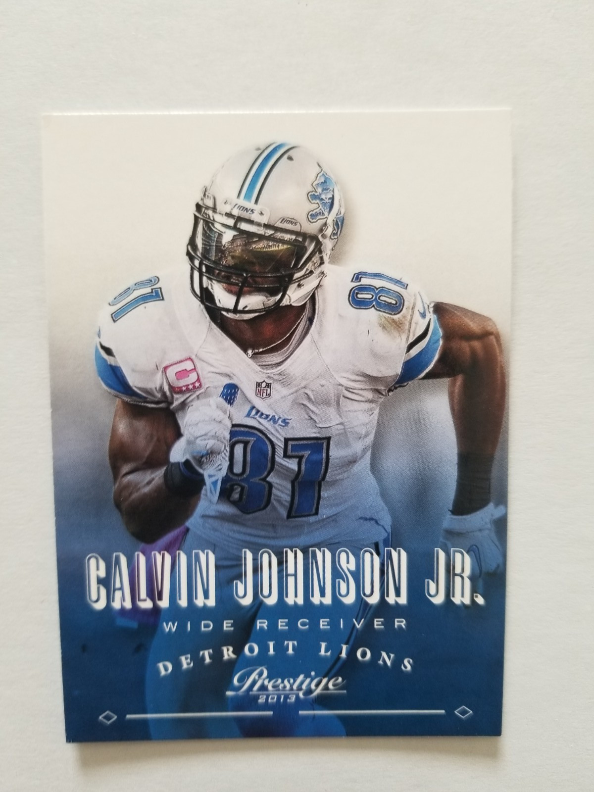 2013 Panini Prestige #65 Calvin Johnson Detroit Lions