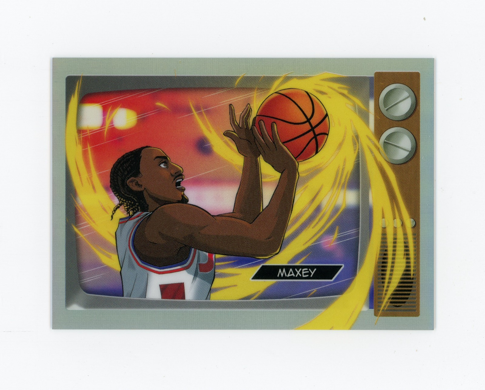TYRESE MAXEY 2025-26 Bowman ANIME #NBA-A3 Case Hit Philadelphia 76ers SP