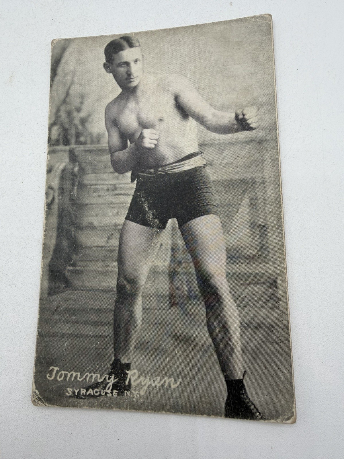 Antique Lot of 8 Exhibit Supply Co. 1920’s Boxing Cards