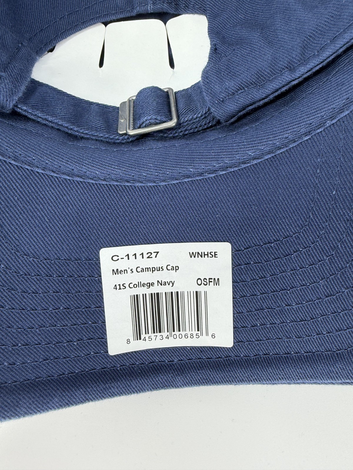 Nike Williston Northhampton Wildcats Heritage86 Campus Cap Hat Blue New OSFM