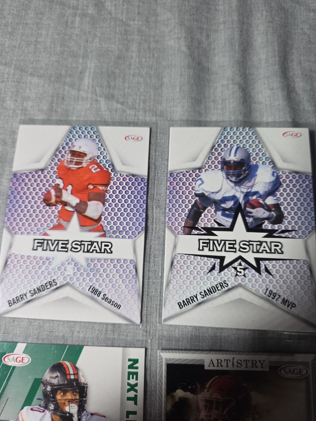 University Of Oklahoma St. Basketball & Football Trading Card Lot Of 8
