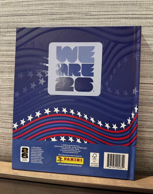 NEW Panini FIFA World Cup 2026 Hardcover Limited Edition sticker album