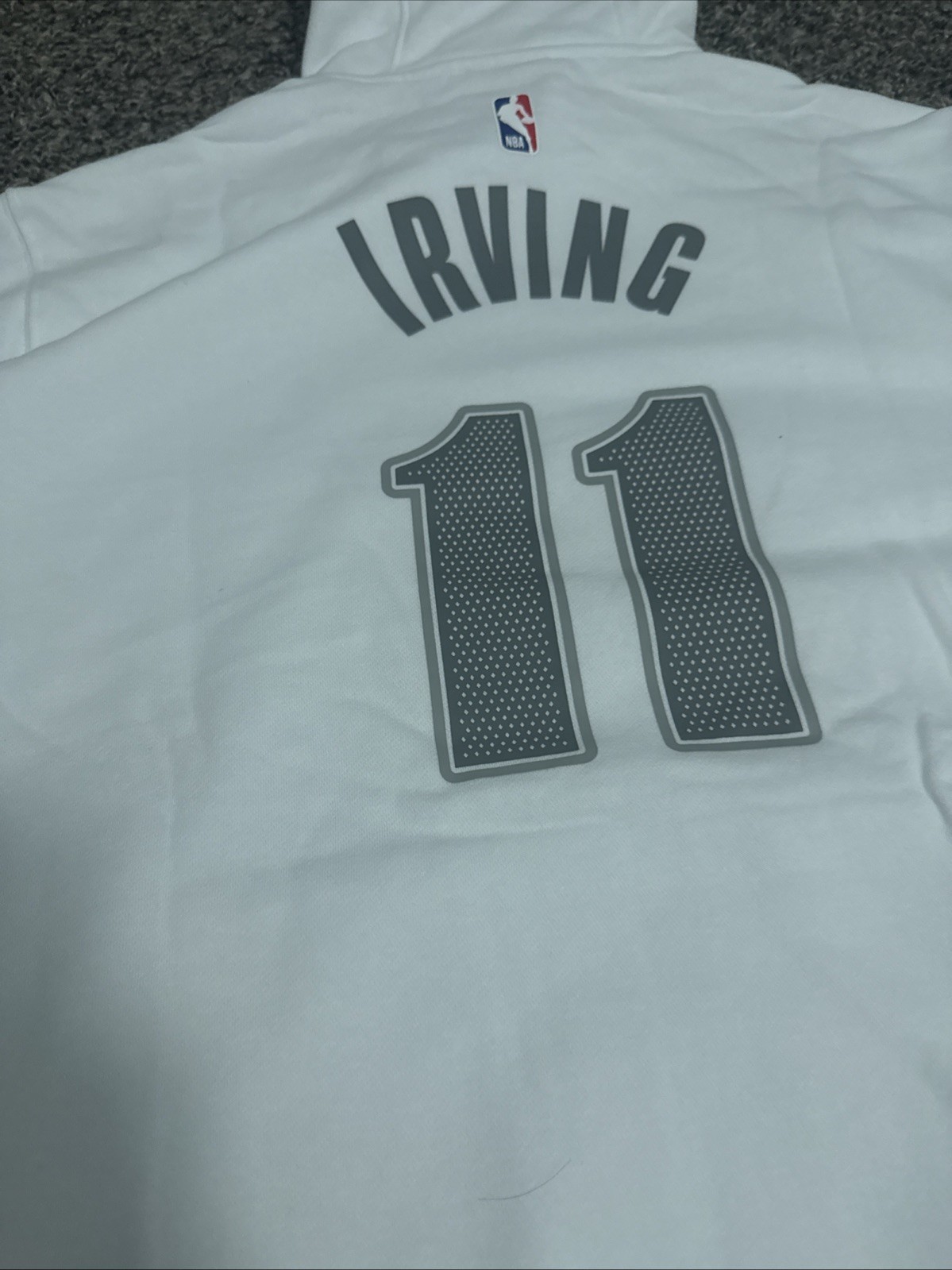 Kyrie Irving LARGE Dallas Mavericks 24-25 City Edition Name Hoody Hoodie NBA