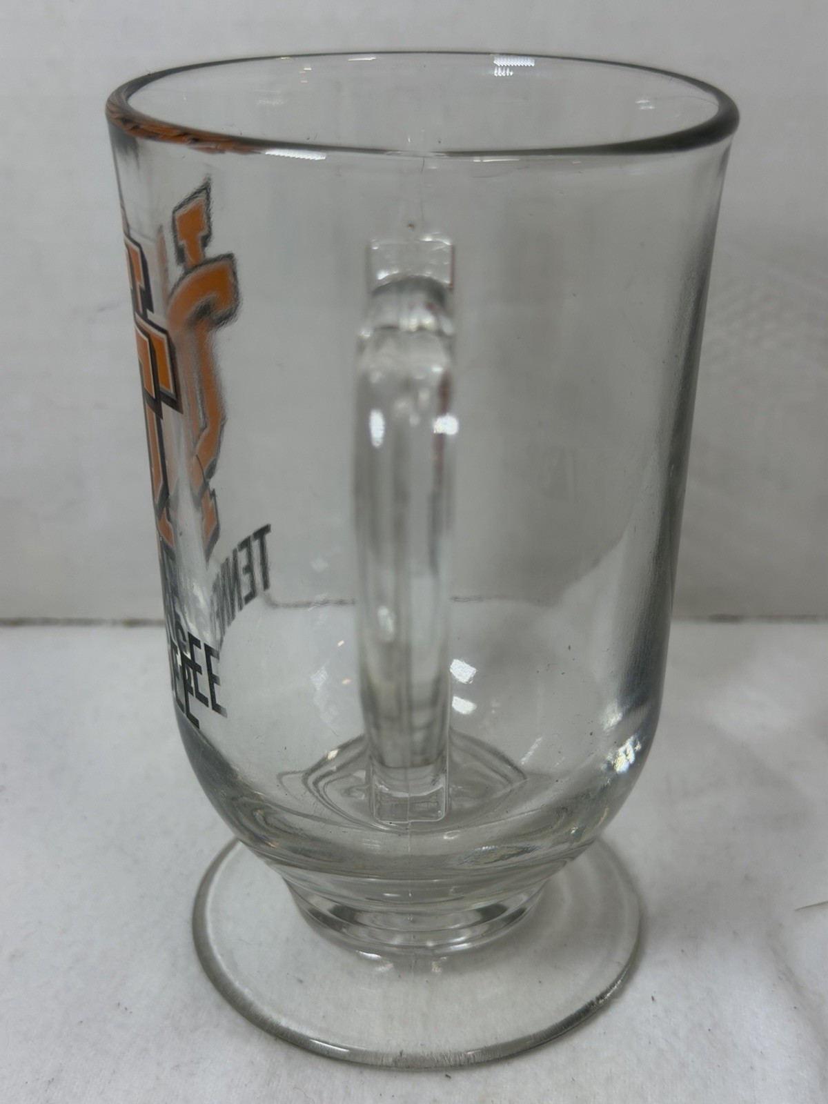 University of Tennessee Volunteers Glass Mug Cup 5 Inches Collegiate