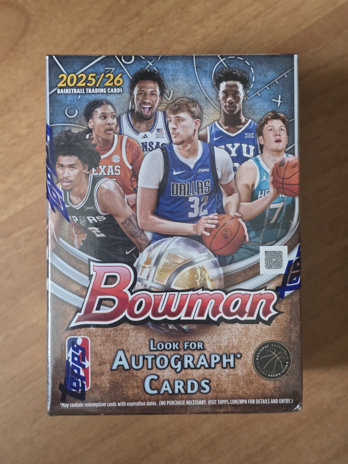 2025-26 Bowman Basketball Value Box Factory Sealed NBA Chrome Topps Blaster