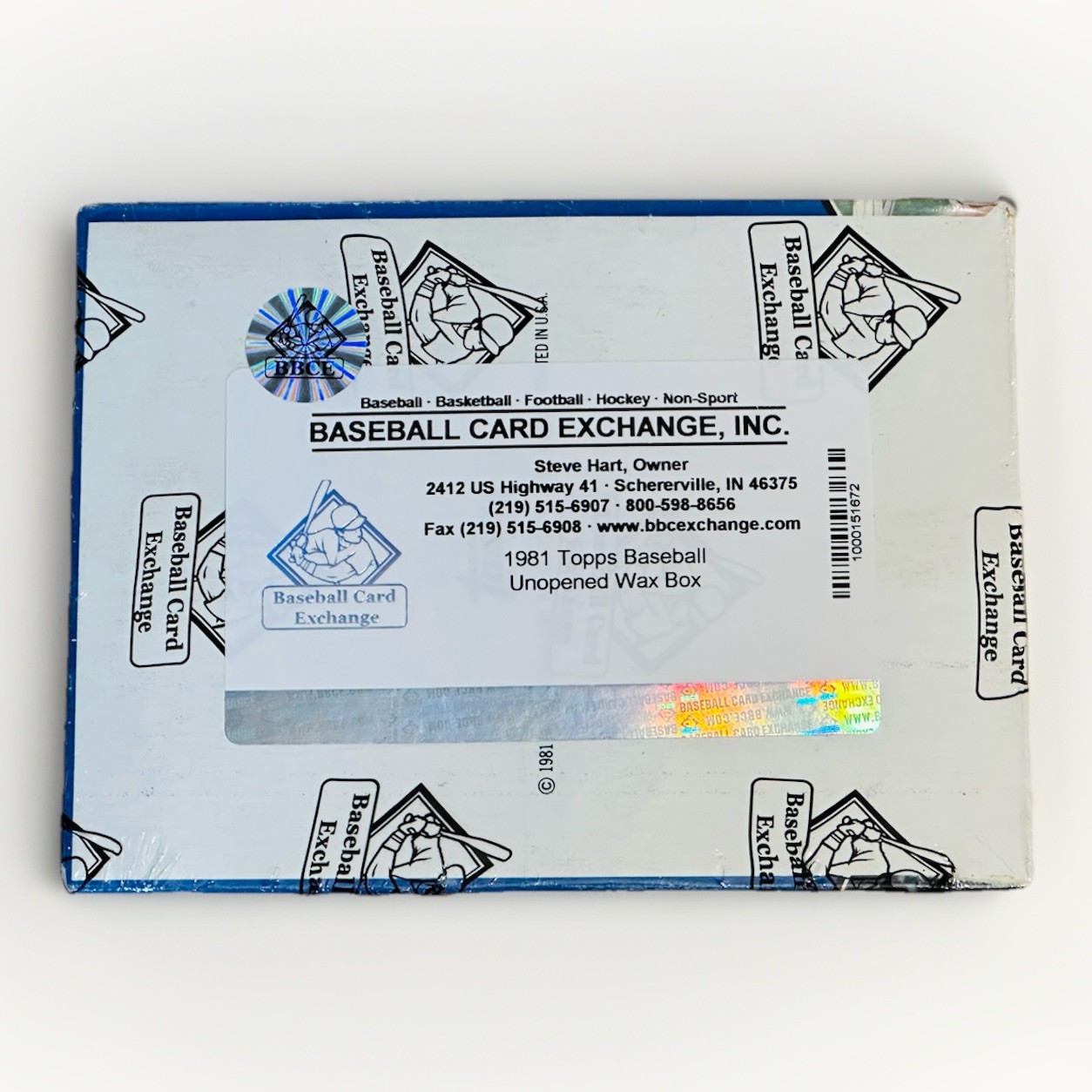 1981 Topps Baseball Wax Box, BBCE Authenticated in 2025