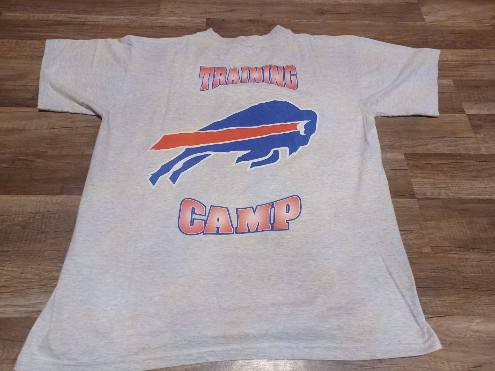 Vintage 90’s NFL Buffalo Bills Double-Sided Training Camp T-Shirt Large