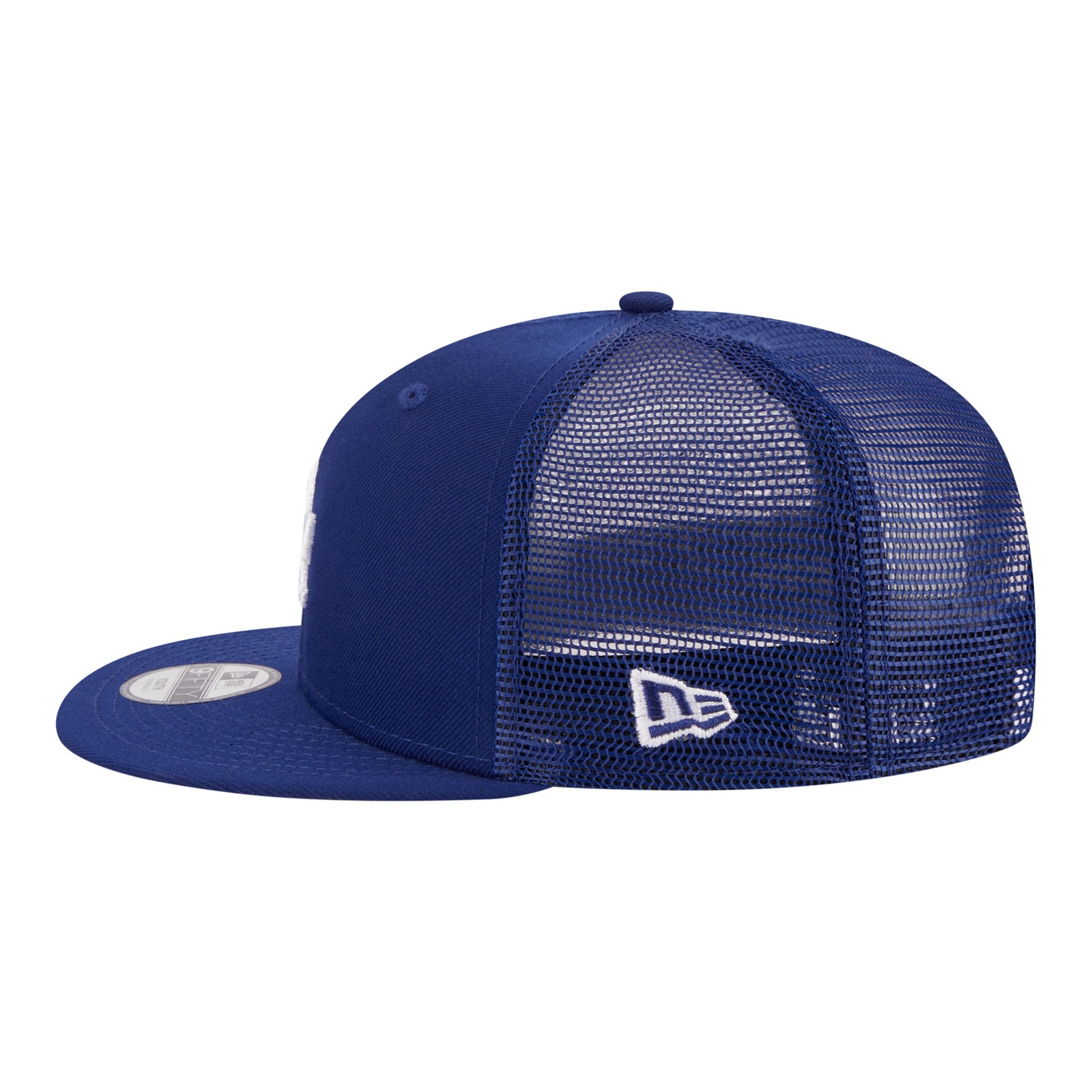 Youth New Era Royal Los Angeles Dodgers 9FIFTY Trucker Snapback Hat