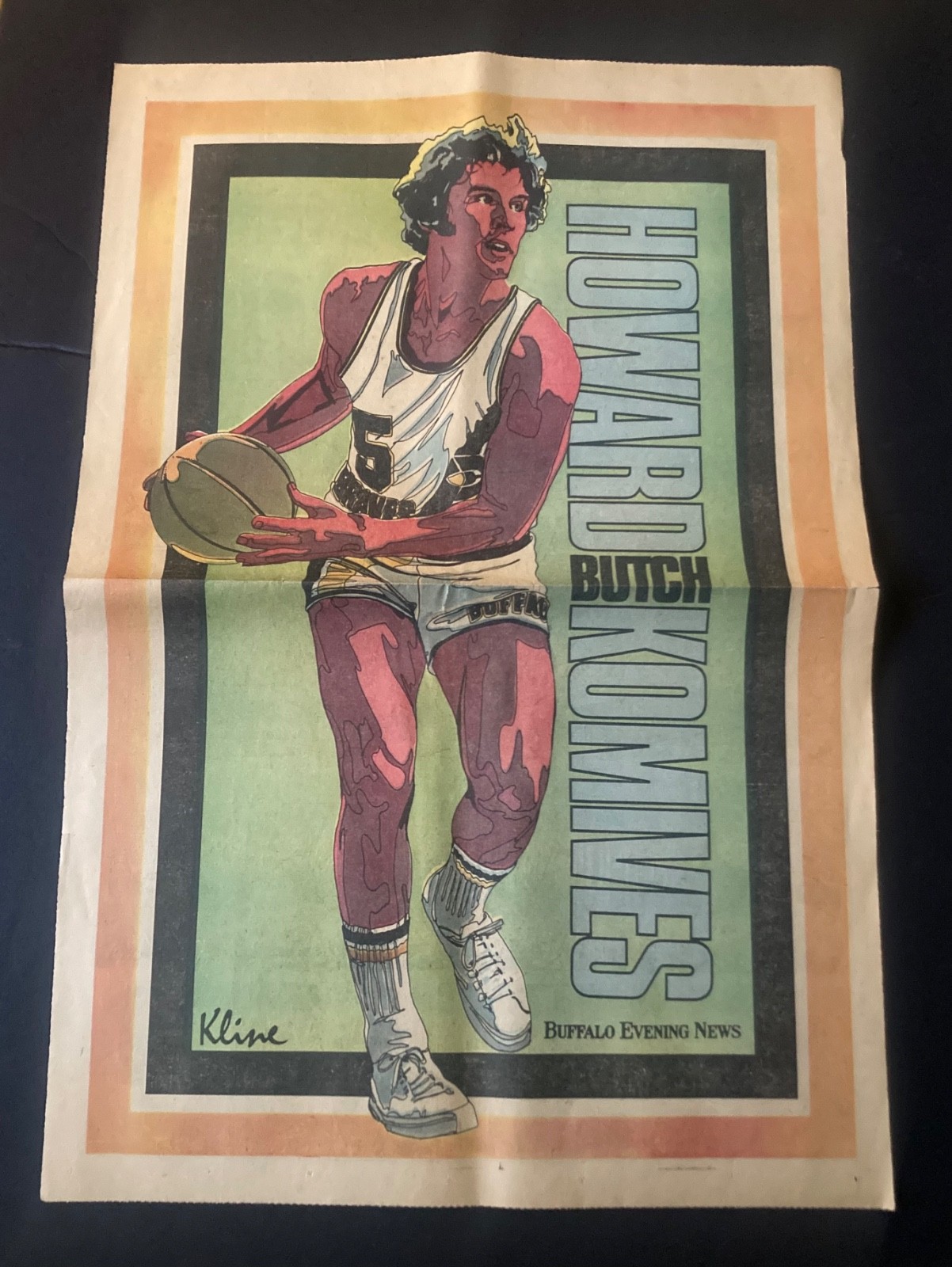 Vintage Buffalo Braves / Buffalo News Posters – Lot of 5 Posters