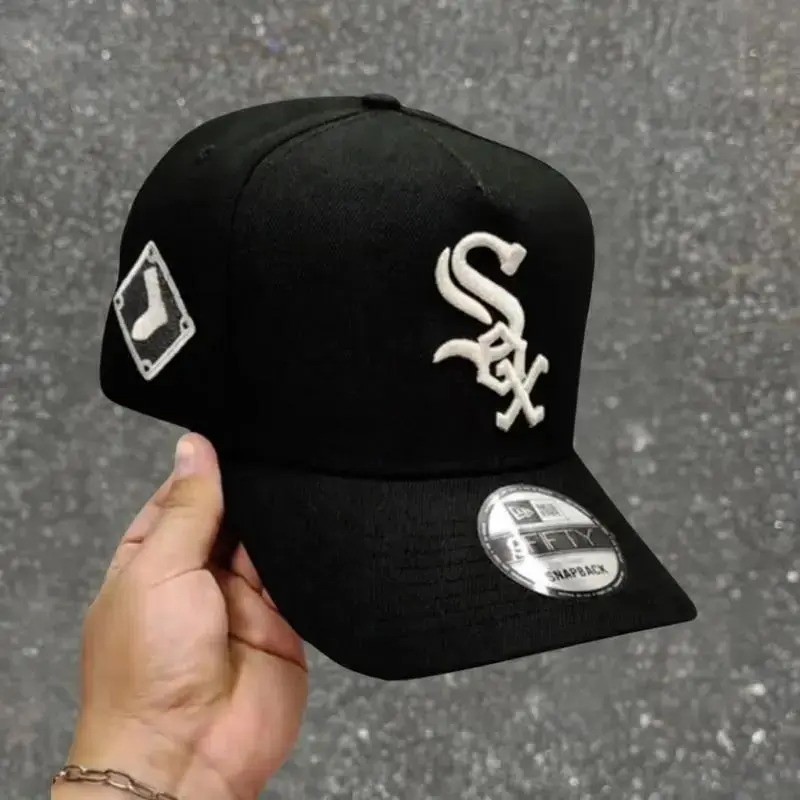 Chicago White Sox 2003 All Star Game New Era Snapback Cap Black Red MLB Baseball