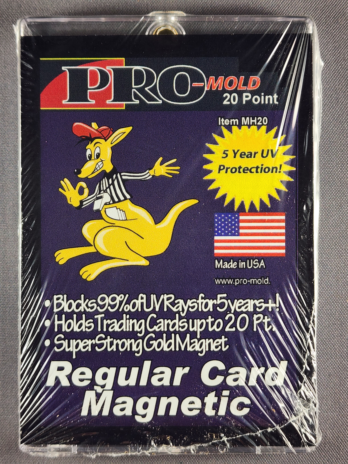 3x Pro Mold MH20 Original 20pt Magnetic Card Holder One Touch -Made in USA!