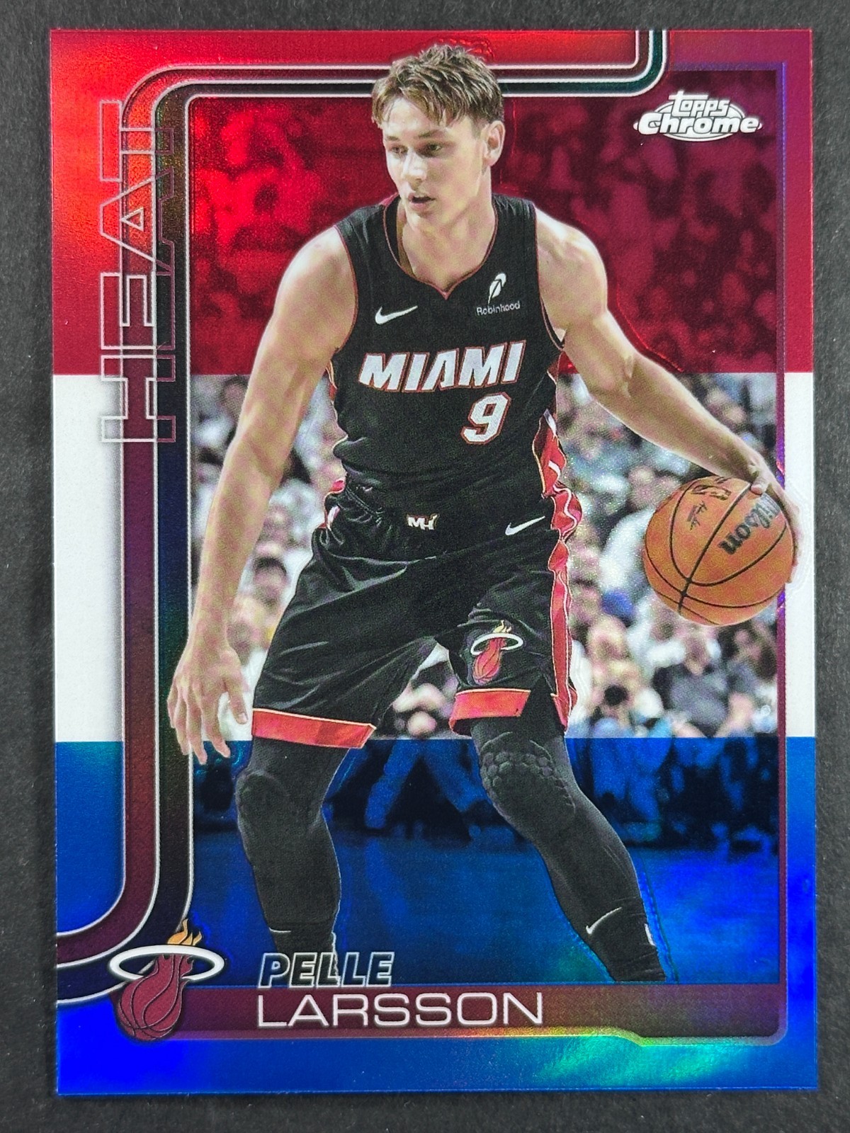 2025-26 Topps Chrome Basketball Red White & Blue Refractor – Pick A Card