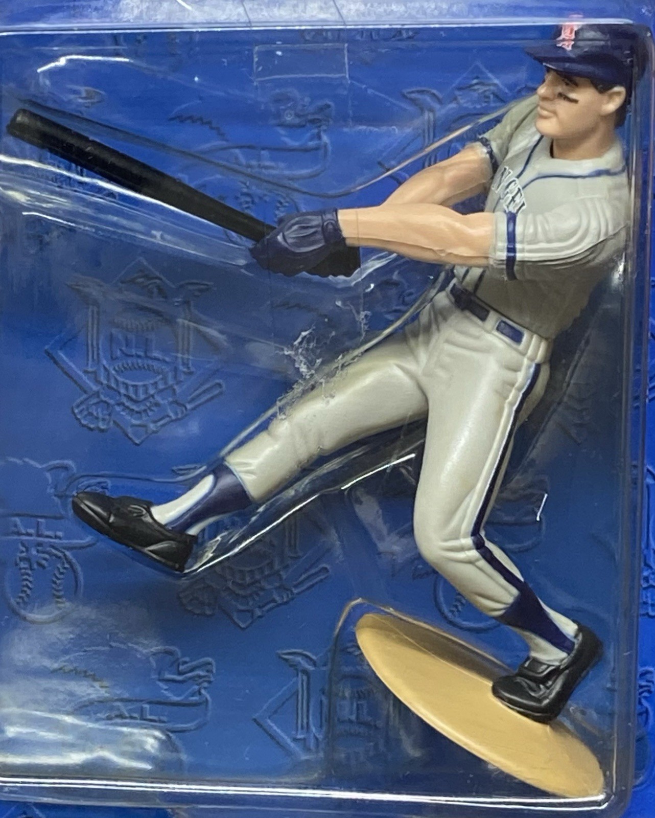 Jim Edmonds Starting Lineup Kenner 1996 MLB California Angels Figure And Card