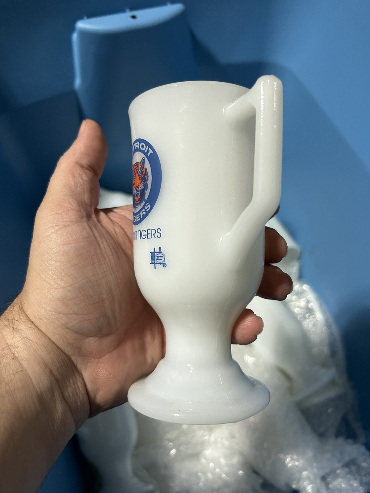 Vintage Detroit Tigers Irish Coffee Mug Pedestal Cup – Full Dozen