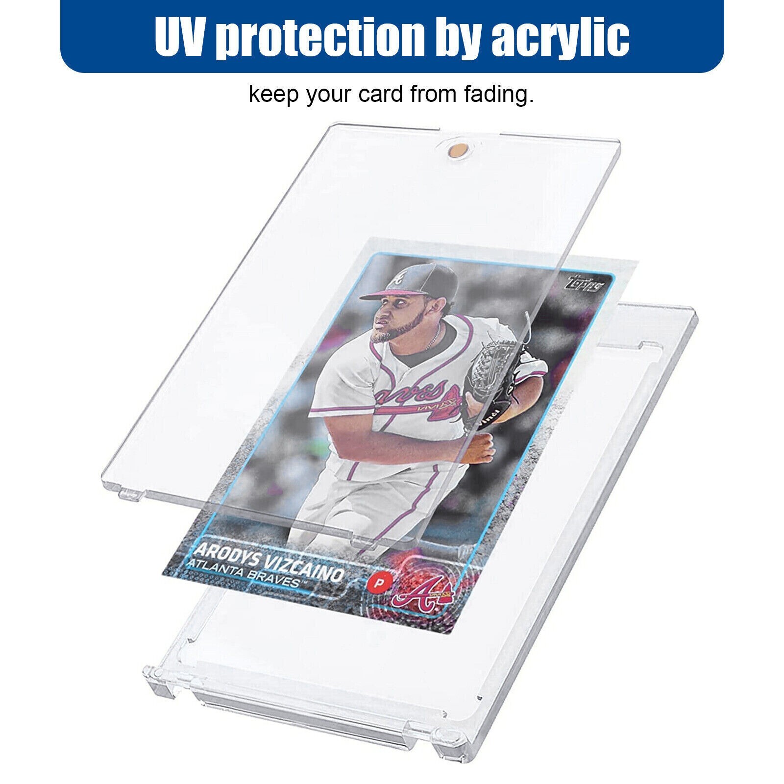 HeavyDuty Magnetic Trading Card Holders 35pt 75 130 One-Touch Hard UV Protection
