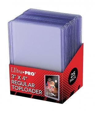 Ultra Pro 3×4 Regular Toploader Card Holder ( 25 per pack)