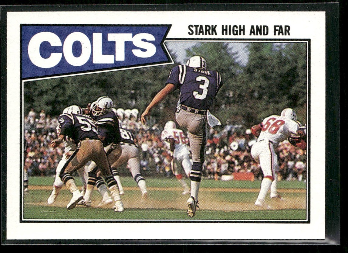 1987 Topps Rohn Stark Indianapolis Colts #372