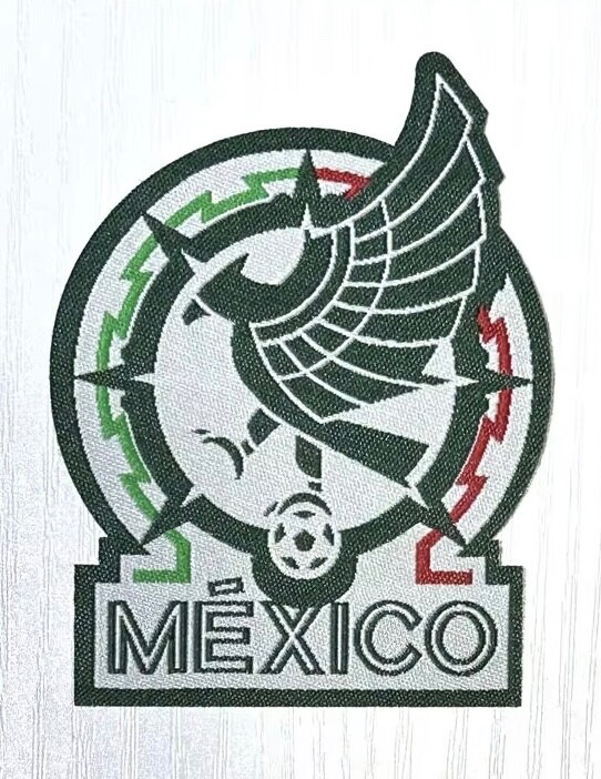 MEXICO NATIONAL FOOTBALL ULTRA SLIM EMBROIDERED IRON-ON SOCCER/FOOTBALL PATCH…