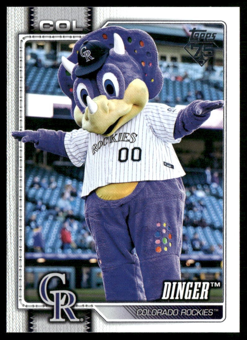 2026 Topps #M-4 Dinger Mascots