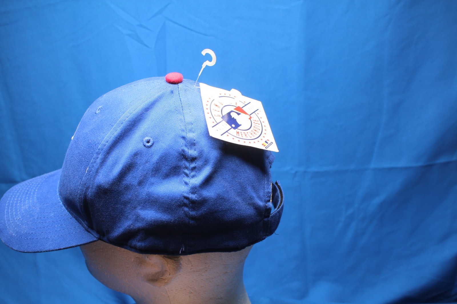 Chicago Cubs Hat Cap Adjustable Strapback Blue Solid Fan Favorite Cap MLB NEW
