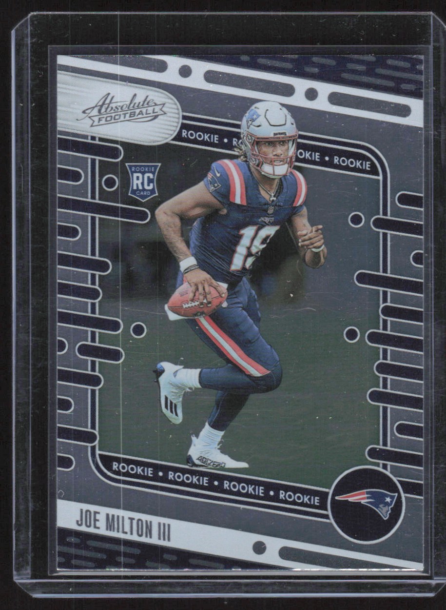 2024 Panini Absolute Joe Milton III New England Patriots #197