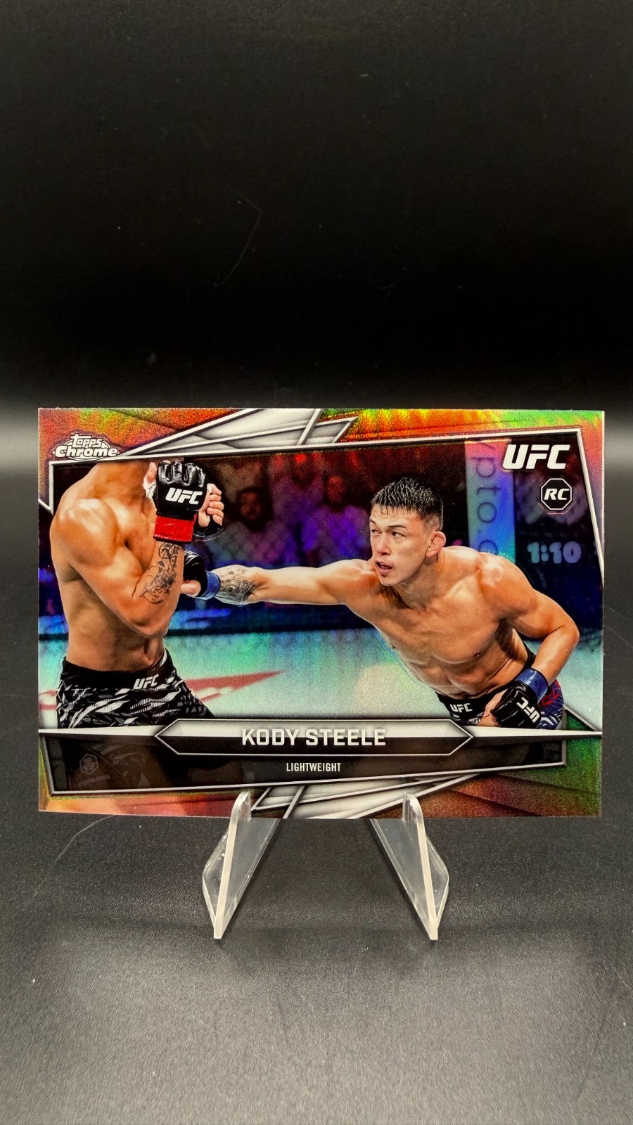 2026 Topps Chrome UFC Kody Steele Refractor (RC) 143
