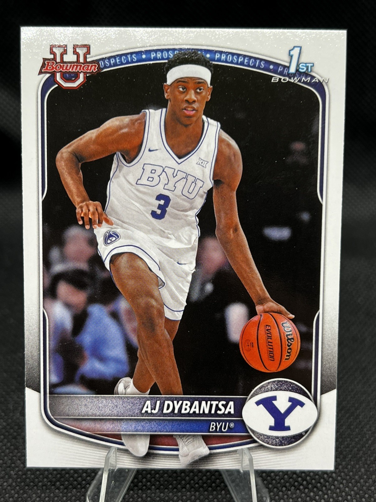 AJ Dybantsa 1st Bowman: 2025-26 Bowman Basketball -Base -BYU #BPP-1 B8