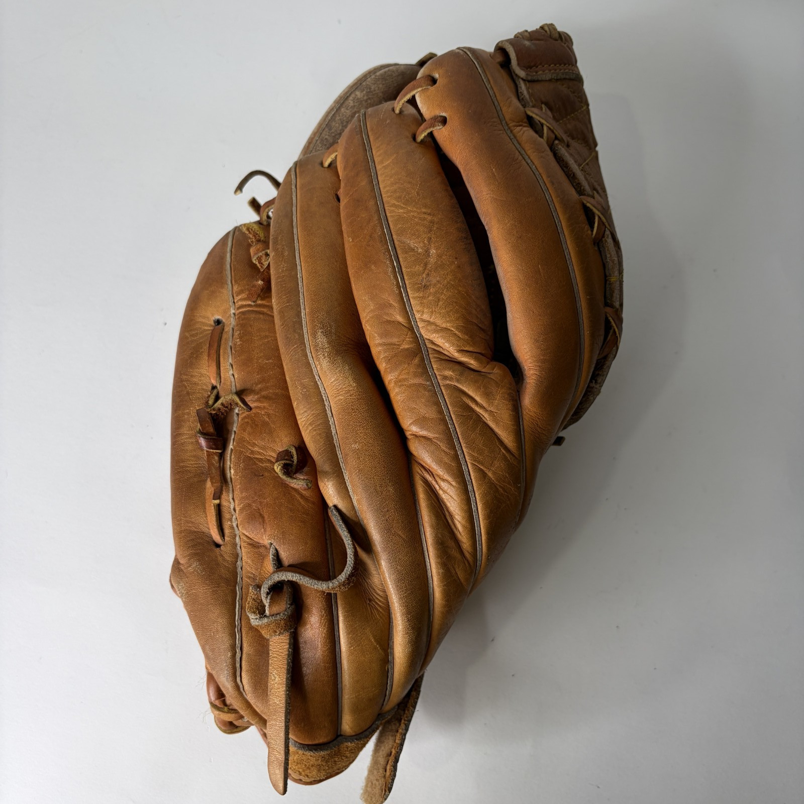 Vintage Wilson Pro Back The A3000 XLC Dual Hinge Made In Korea Baseball Glove