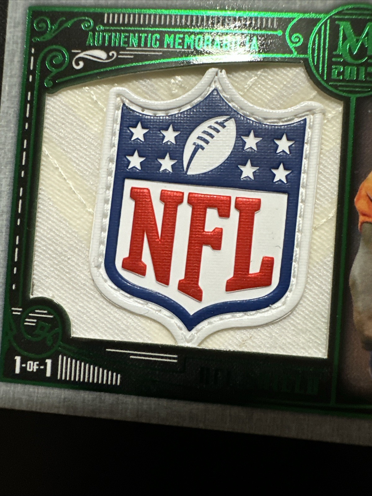 2015 Topps Museum Demaryius Thomas NFL Shield Dirty 1/1
